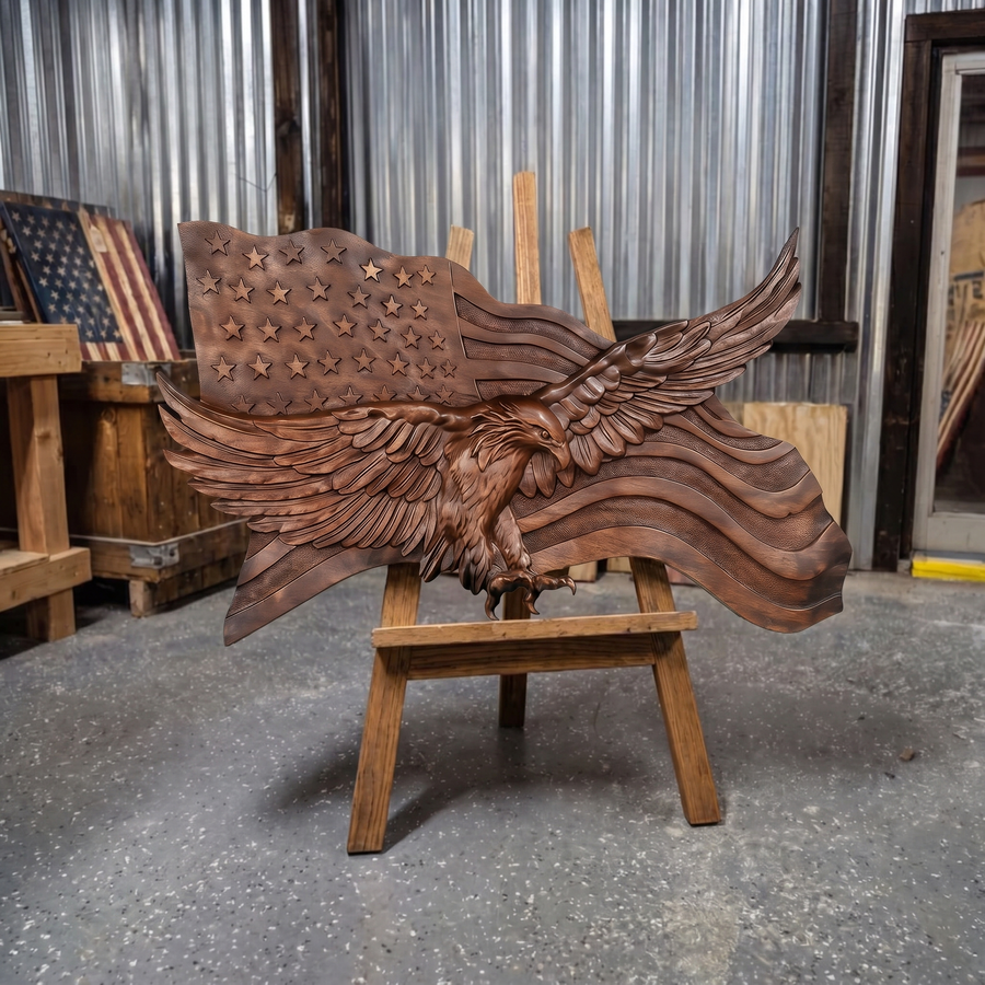 The Hand-Carved Heirloom Eagle