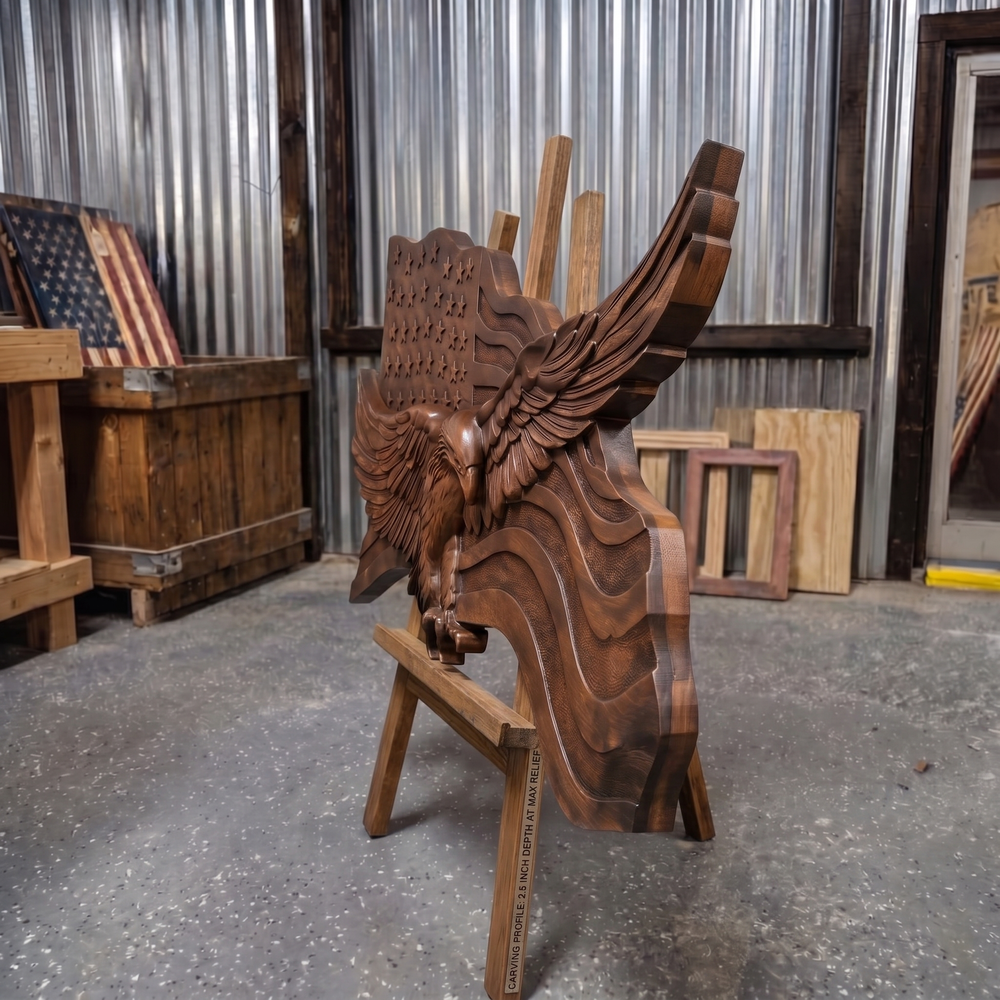 The Hand-Carved Heirloom Eagle
