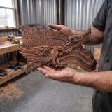 The Hand-Carved Heirloom Eagle