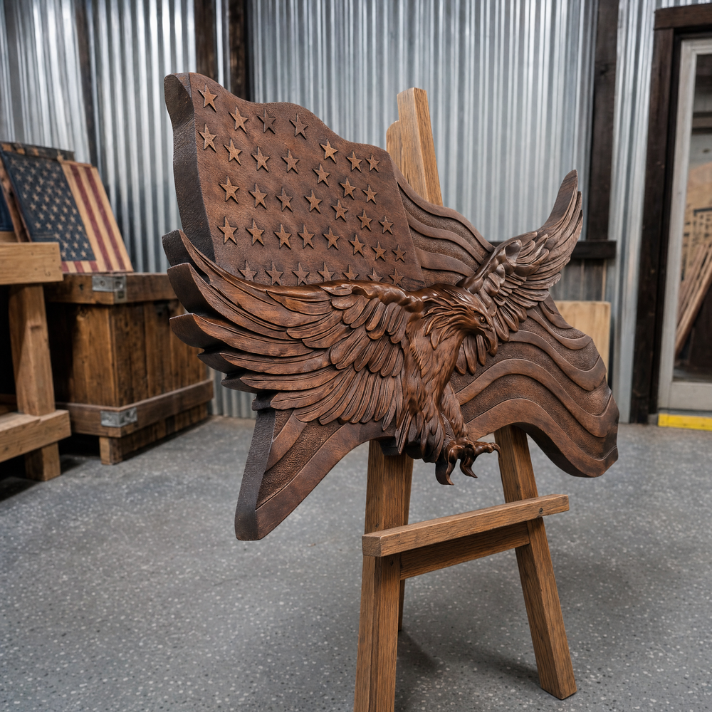 The Hand-Carved Heirloom Eagle