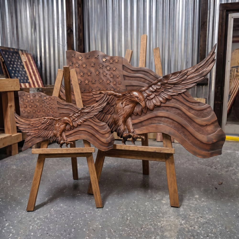 The Hand-Carved Heirloom Eagle
